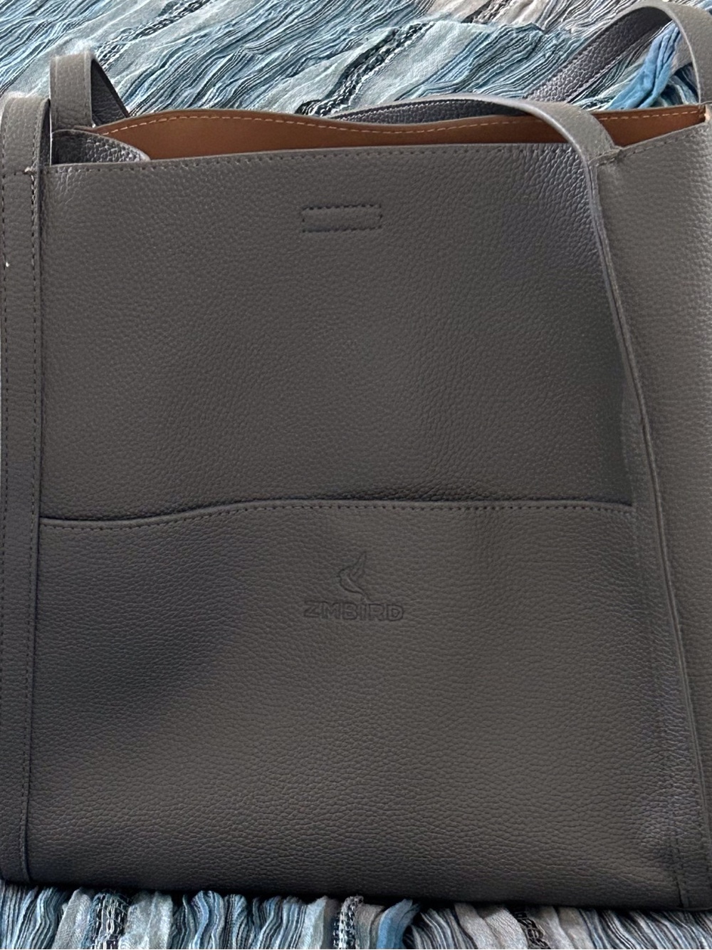Zmbird Gray Tote Bag - Picture 4 of 7